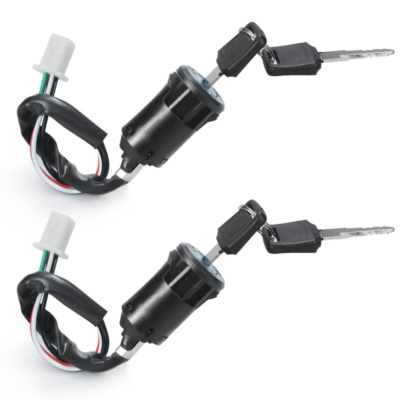 HOOUP Ignition Starter On Off Switch Key for 50cc 70cc 90cc 110cc 125cc TaoTao Coolster Sunl Baja Roketa Apollo Kymco Chinese ATV Dirt Pit Bike Quad Go Kart Moped Scooter Mini Bike Hawk 110 4 Wheeler - Image 4